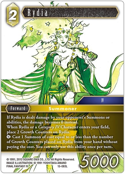 Rydia (15) [15] - Final Fantasy TCG Single