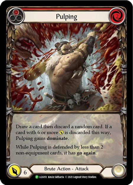 Pulping (Red) (51) [PR] - Flesh and Blood TCG Single