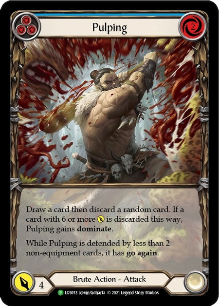Pulping (Blue) (53) [PR] - Flesh and Blood TCG Single