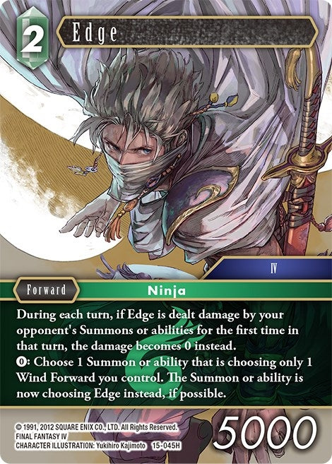 Edge (15) [15] - Final Fantasy TCG Single
