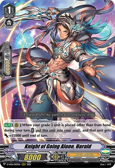 Knight of Going Alone Harald (1007) [D-VS01] - Cardfight Vanguard Single
