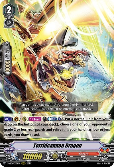 Torridcannon Dragon (1027) [D-VS01] - Cardfight Vanguard Single