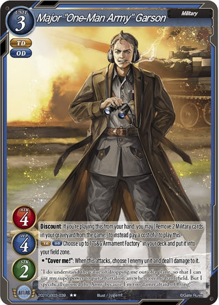 Major ’One-Man Army’ Garson (2021) [GB03] - Gate Ruler Single