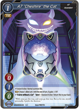 A7 ’Cheshire’ the Cat (2021) [GB03] - Gate Ruler Single