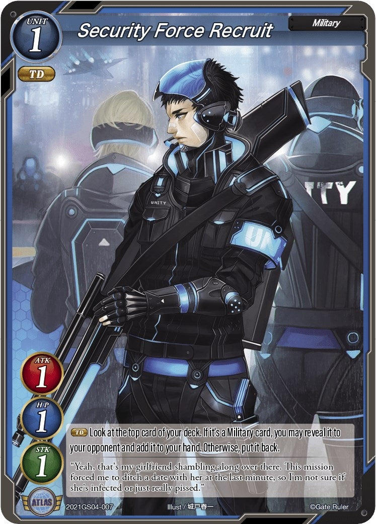 Security Force Recruit (2021) [S03] - Gate Ruler Single