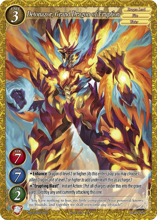 Detonazor Grand Dragon of Eruption (2021) [S04] - Gate Ruler Single