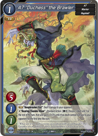 A7 ’Duchess’ the Brawler (2021) [GB03] - Gate Ruler Single