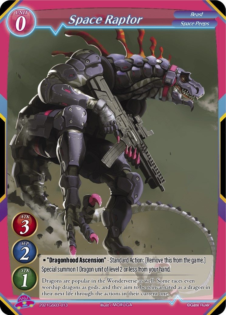 Space Raptor (2021) [S04] - Gate Ruler Single