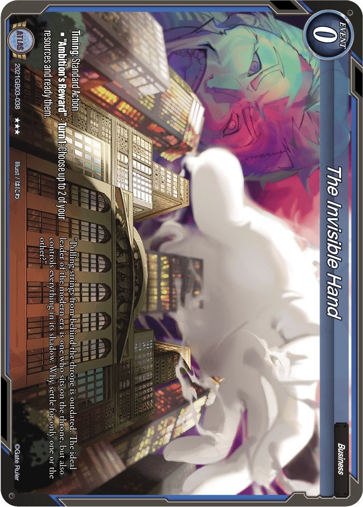 The Invisible Hand (2021) [GB03] - Gate Ruler Single