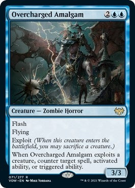 Overcharged Amalgam (71) [VOW] - MTG Single