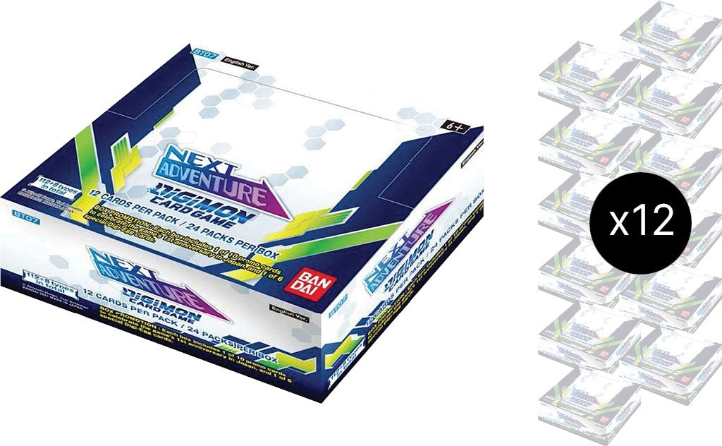 Next Adventure Booster Box Case [BT07] - Digimon Card Game Sealed