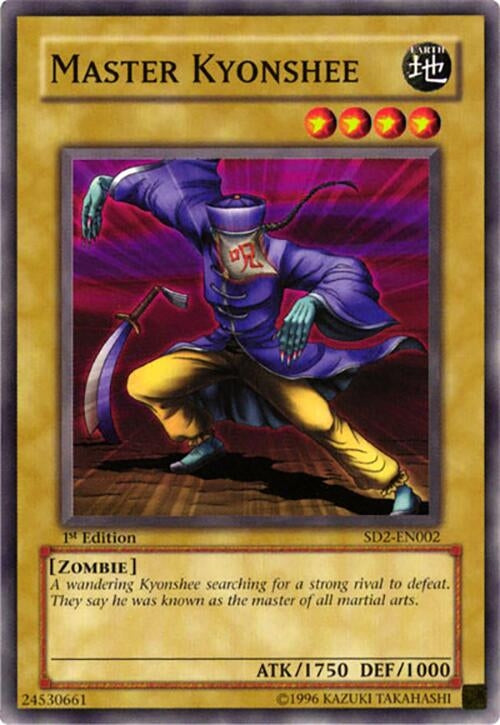 Master Kyonshee (2002) - YuGiOh Single