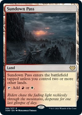 Sundown Pass (266) [VOW] - MTG Single