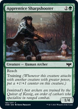Apprentice Sharpshooter (185) [VOW] - MTG Single