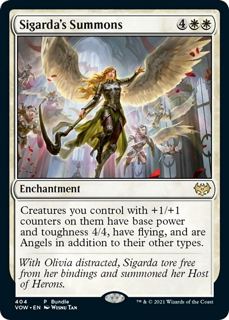 Sigarda’s Summons (VOW) (404) [UMP] - MTG Single