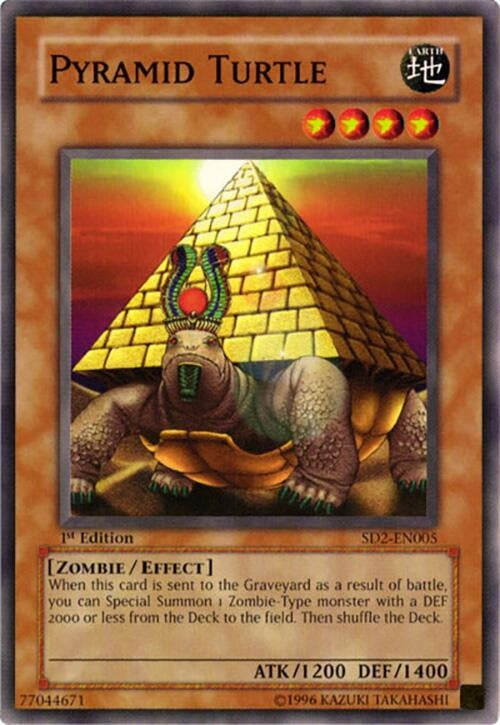 Pyramid Turtle (2005) - YuGiOh Single