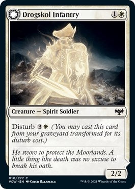 Drogskol Infantry (10) [VOW] - MTG Single