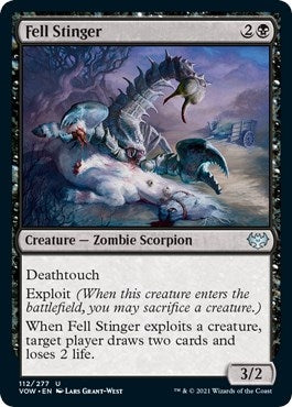 Fell Stinger (112) [VOW] - MTG Single