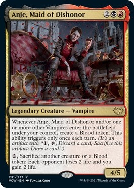 Anje Maid of Dishonor (231) [VOW] - MTG Single