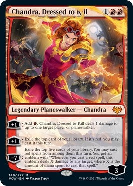 Chandra Dressed to Kill (149) [VOW] - MTG Single