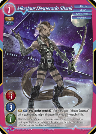 Minotaur Desperado Shank (2021) [GB03] - Gate Ruler Single