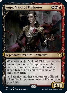 Anje Maid of Dishonor (Showcase) (309) [VOW] - MTG Single