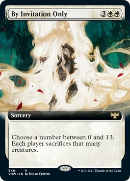 By Invitation Only (Extended Art) (346) [VOW] - MTG Single