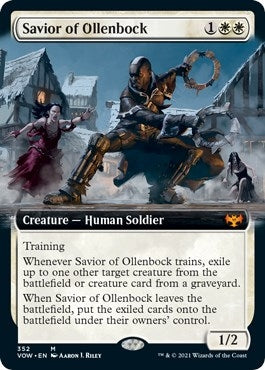 Savior of Ollenbock (Extended Art) (352) [VOW] - MTG Single