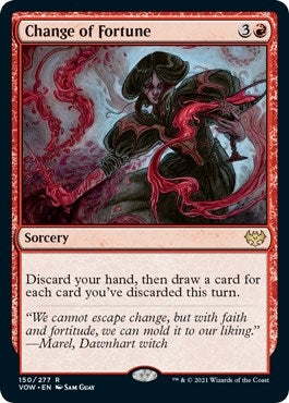 Change of Fortune (150) [VOW] - MTG Single