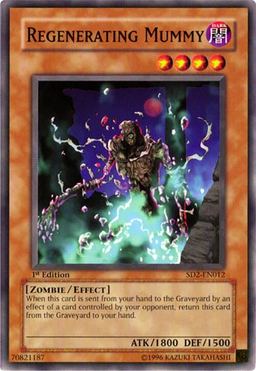 Regenerating Mummy (2012) - YuGiOh Single