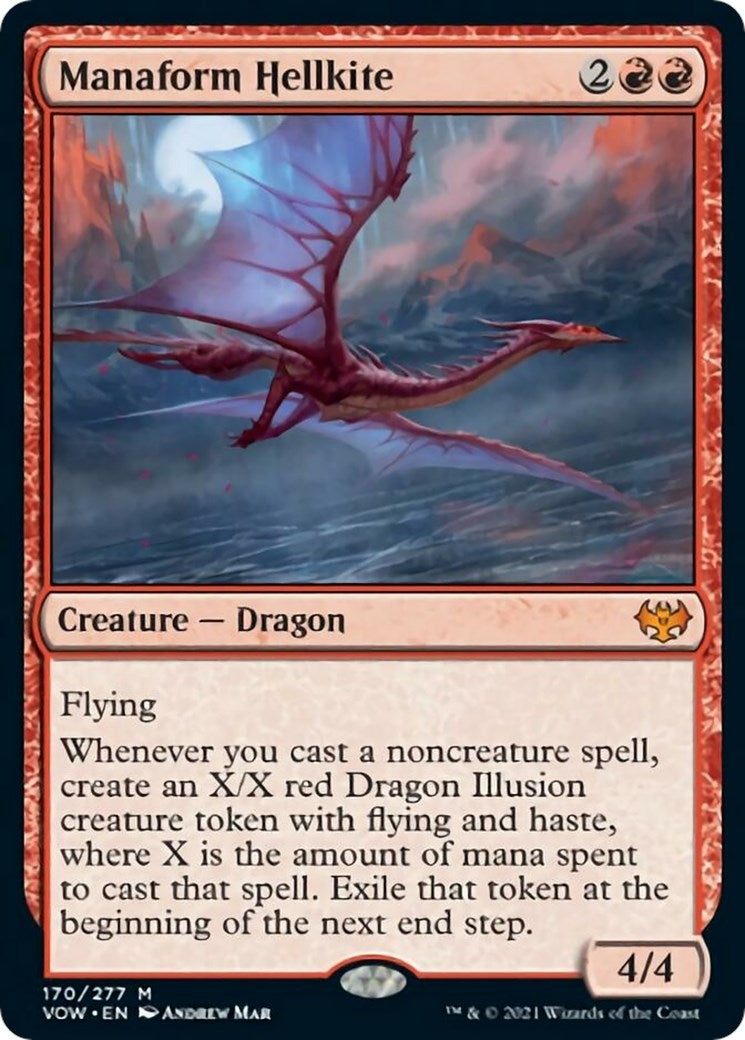 Manaform Hellkite (170) [VOW] - MTG Single