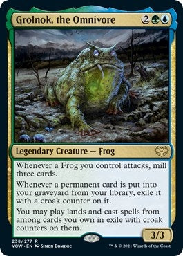 Grolnok the Omnivore (238) [VOW] - MTG Single