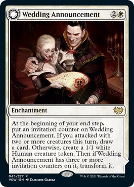 Wedding Announcement (45) [VOW] - MTG Single