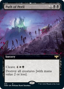 Path of Peril (Extended Art) (373) [VOW] - MTG Single
