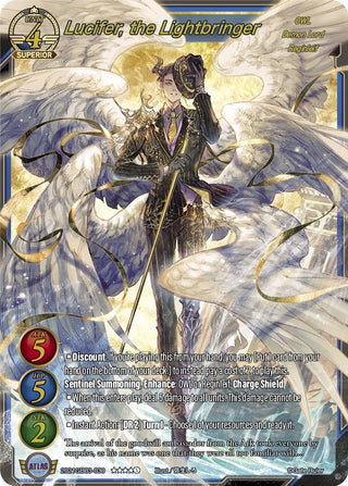 Lucifer the Lightbringer (Textured Foil) (2021) [GB03] - Gate Ruler Single