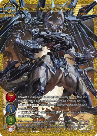 Vabelcion the Battle-Forged (Textured Foil) (2021) [GB03] - Gate Ruler Single