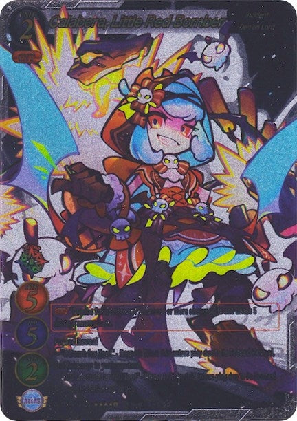 Calabera Little Red Bomber (Uber Rare) (2021) [GB03] - Gate Ruler Single