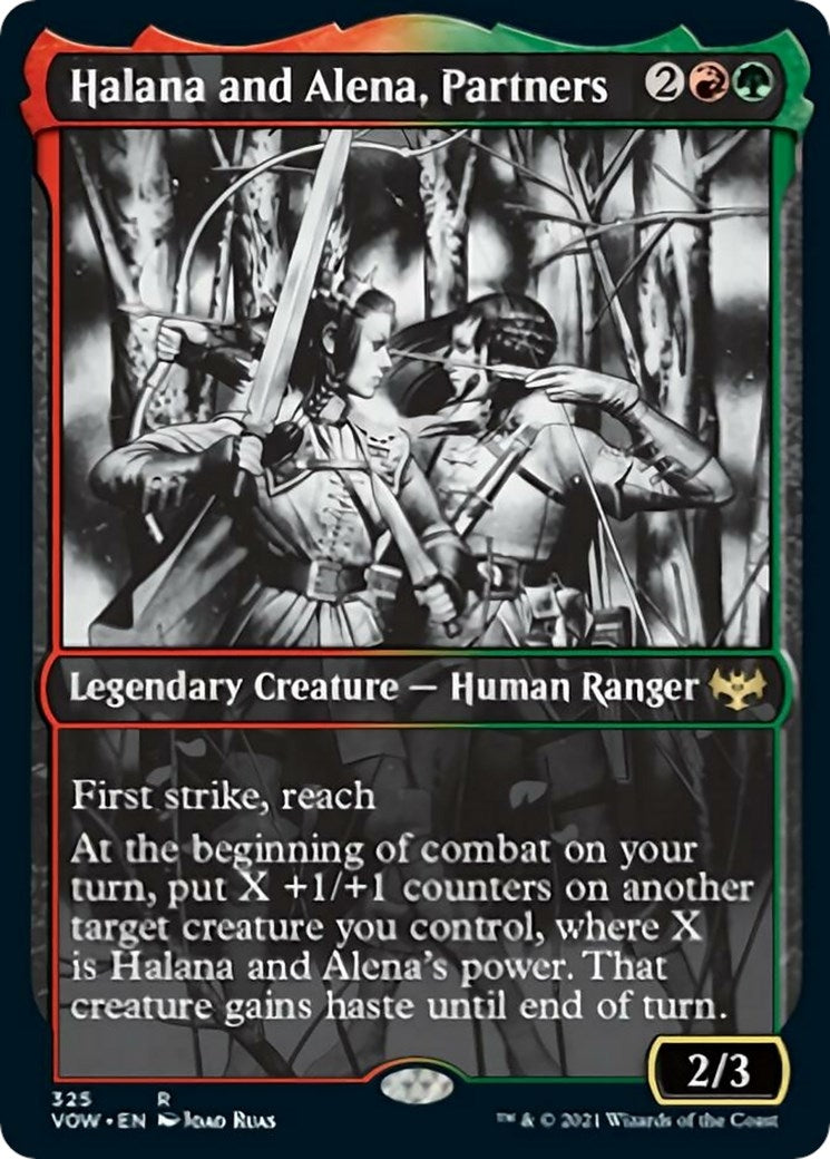 Halana and Alena Partners (Showcase) (325) [VOW] - MTG Single