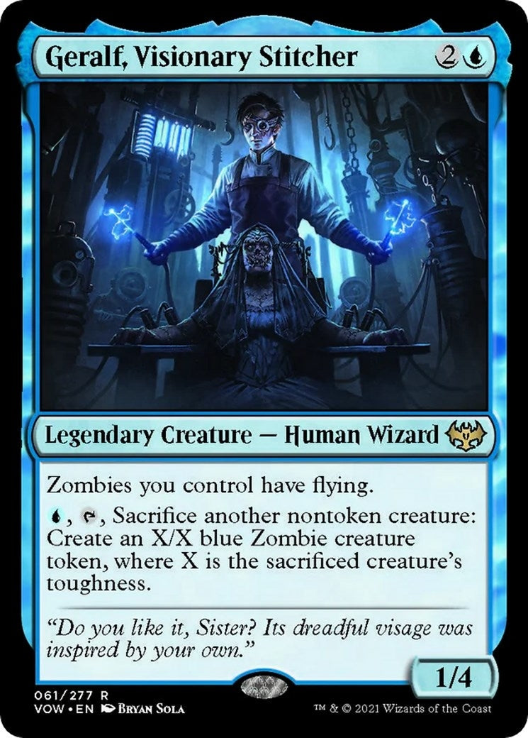 Geralf Visionary Stitcher (61) [VOW] - MTG Single