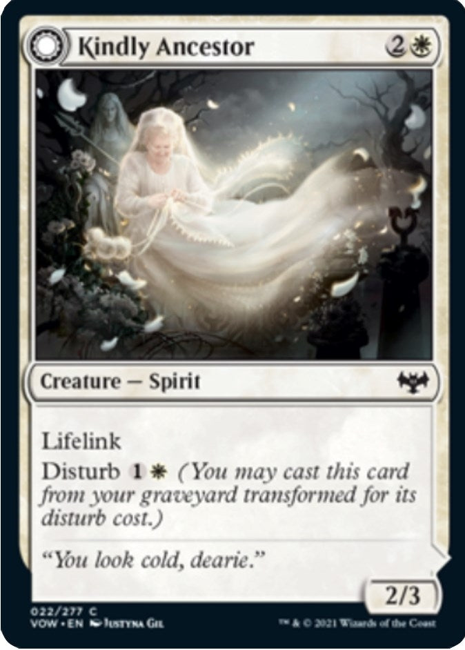 Kindly Ancestor (22) [VOW] - MTG Single
