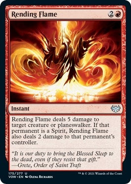 Rending Flame (175) [VOW] - MTG Single
