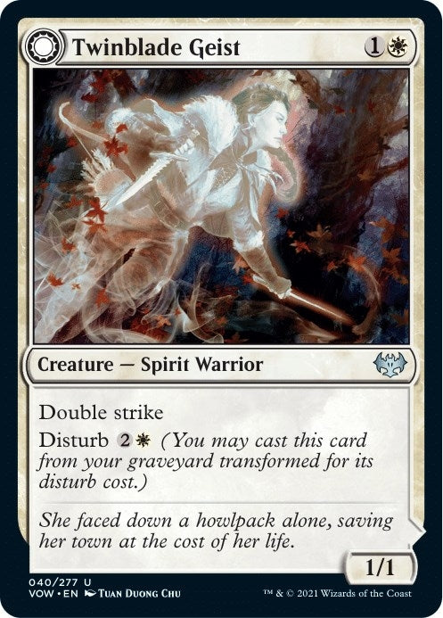 Twinblade Geist (40) [VOW] - MTG Single