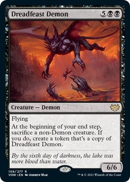 Dreadfeast Demon (108) [VOW] - MTG Single