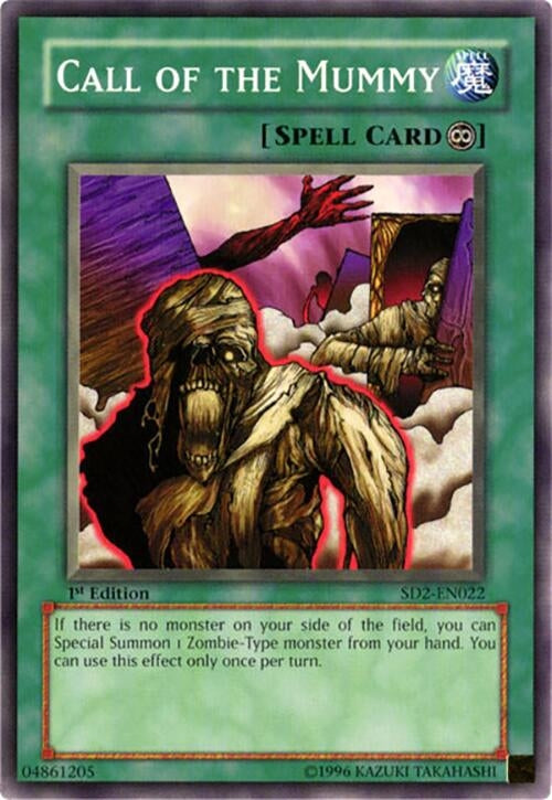 Call of the Mummy (2022) - YuGiOh Single