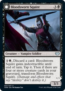 Bloodsworn Squire (97) [VOW] - MTG Single