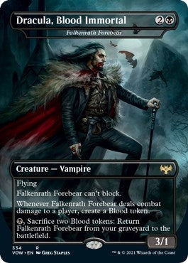 Dracula Blood Immortal - Falkenrath Forebear (334) [VOW] - MTG Single