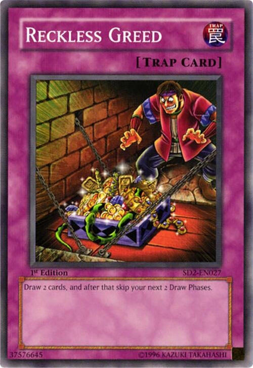 Reckless Greed (2027) - YuGiOh Single