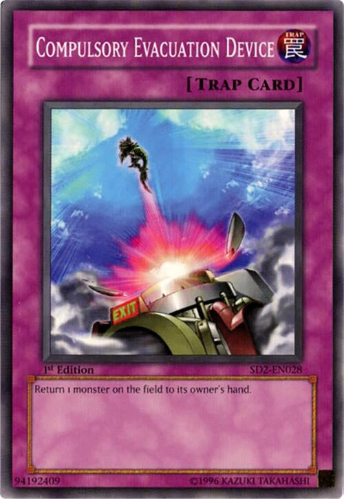 Compulsory Evacuation Device (2028) - YuGiOh Single