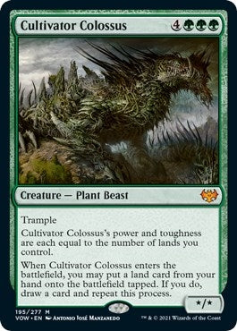 Cultivator Colossus (195) [VOW] - MTG Single