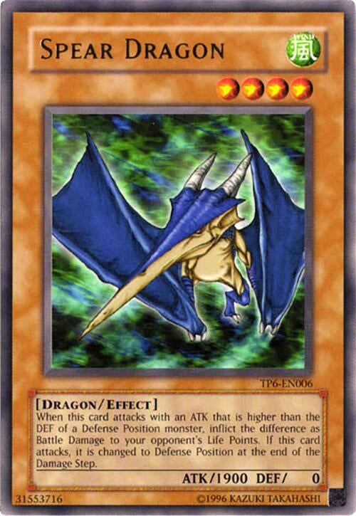 Spear Dragon (6006) - YuGiOh Single